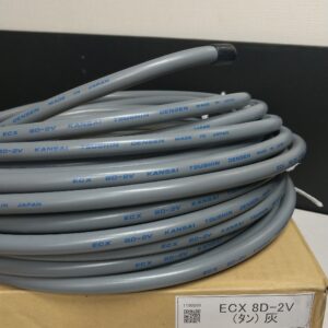 関西通信電線 8D-2V (単線)グレー 3m~100m 無線用50Ω同軸ケーブル K82G-○○