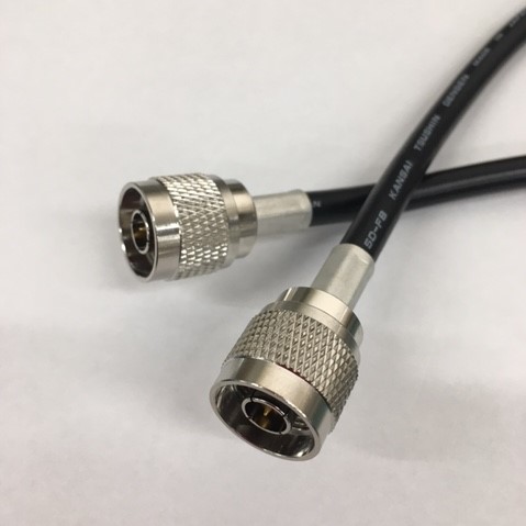 5D-FB 0.3m~30m 両端50ΩNP接栓付 関西通信電線 無線接続ケーブル 同軸ケーブル ブラック K5F-○WN