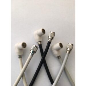 テレビ接続ケーブル S5C-FB 4K8K対応!1.5m~30m 色を選べる!丸型ネジ込み × L型プッシュ接栓付!25M-○〇