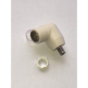 F型接栓 コネクタ 屋内L型プッシュ 屋内4C用 10ヶ 4K8K対応!メール便ご利用で!日本全国どこでも!FPL-4