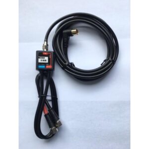 入出力ケーブル付混合分波器 色と長さを選べる!S4C-FB 入力ケーブルL型プッシュ、出力ケーブルネジ込み接栓付 CB7F〇-〇L