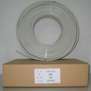 4K8K対応 S4C-FB ライトグレー 〇m 75Ω 同軸ケーブル 編組アルミ合金線 S4CG-〇